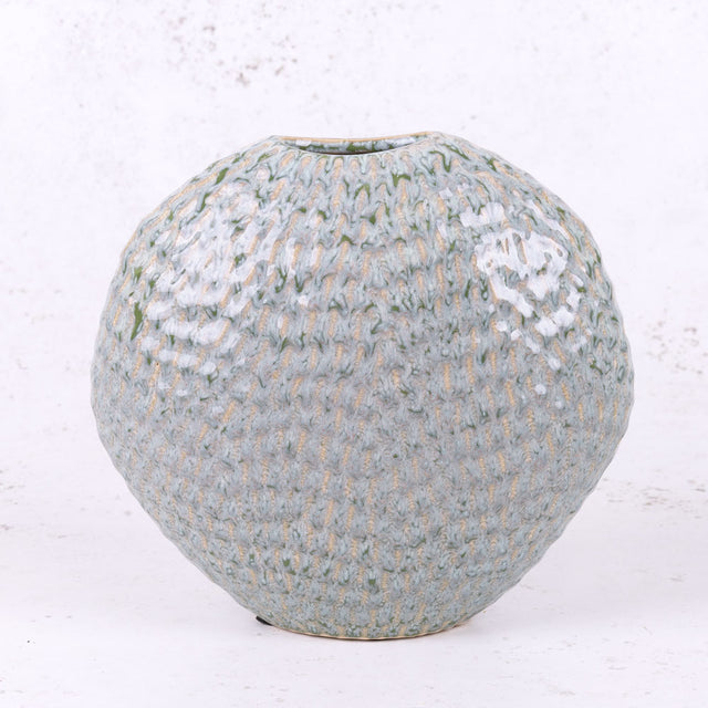 Vase, Ceramic, Light Green, 21.5cm