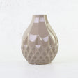 Pico Vase, Beige, 14.5x18.5cm