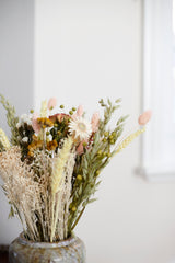 Bouquet, Wildflower Dried, Pink Lemonade, Small