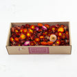 Helichrysum Heads, Natural Red, per 100g