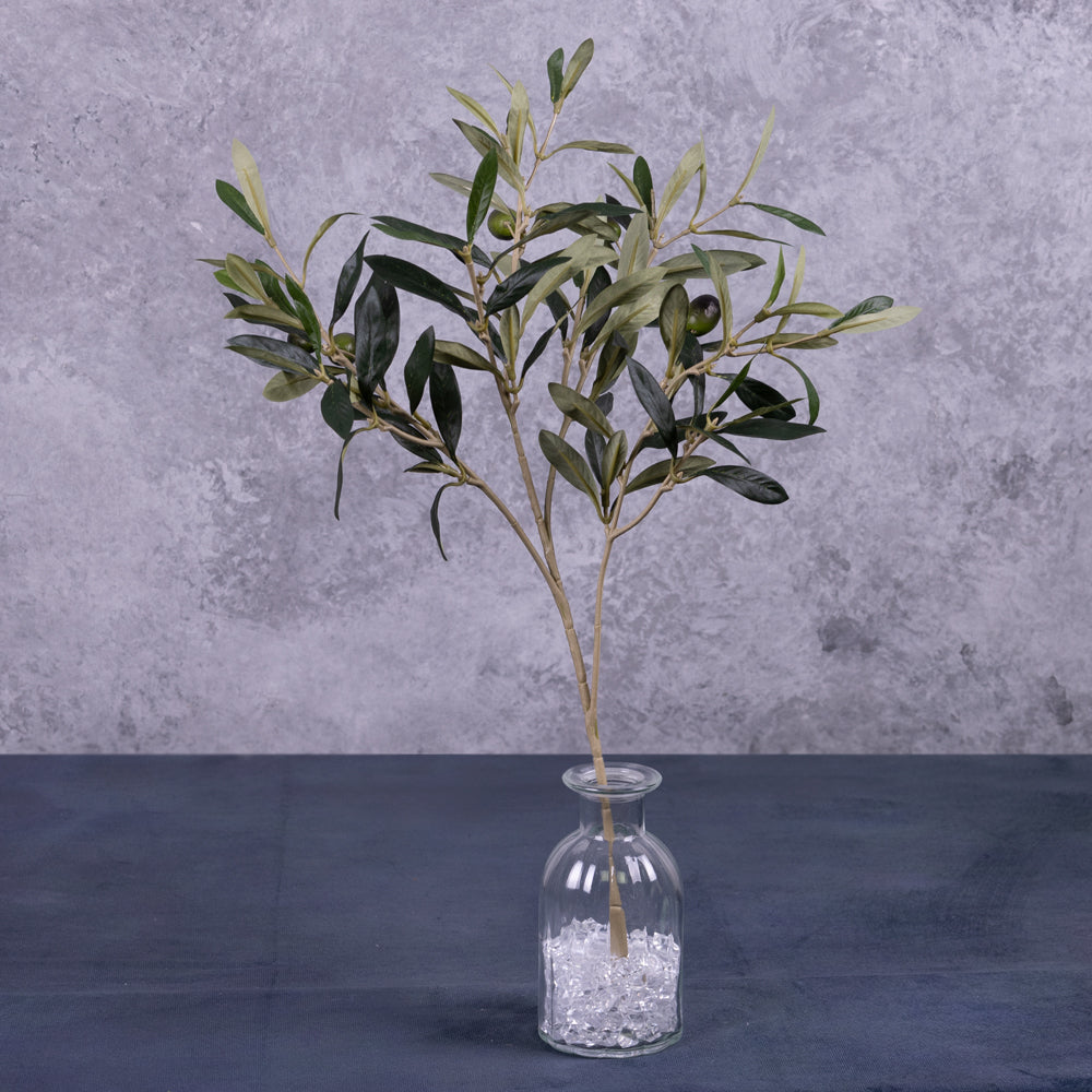 Olive Spray, With Olives, Artificial, 55cm