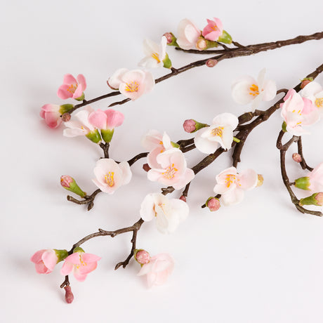 Blossom Branch - Quince, Artificial, Light Pink, 70cm