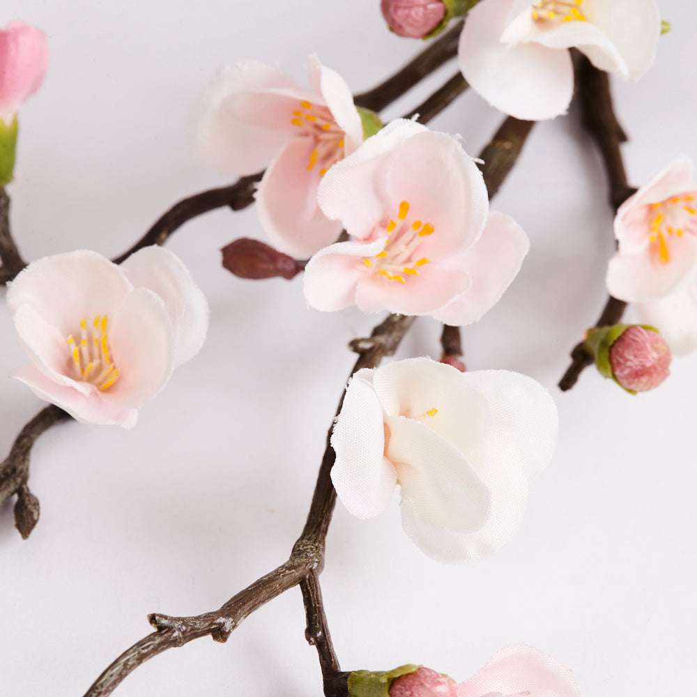 Blossom Branch - Quince, Artificial, Light Pink, 70cm