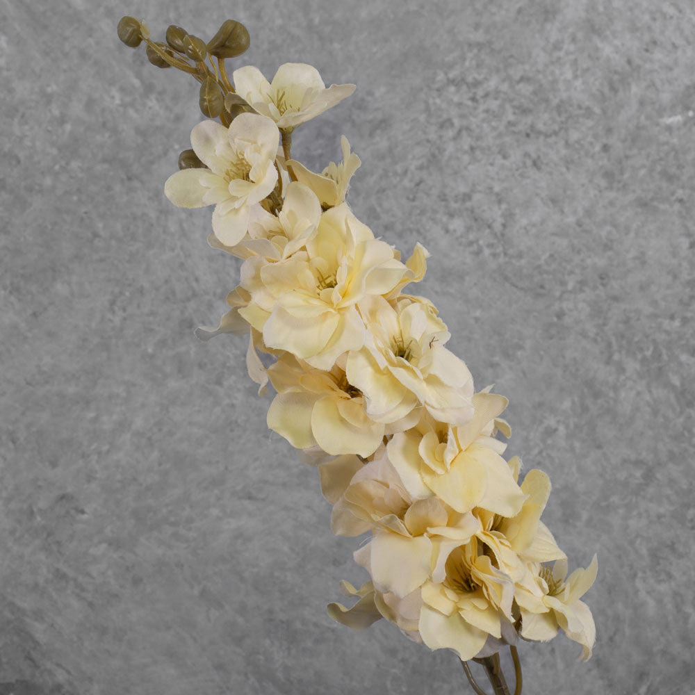 Larkspur, Cream, 86cm