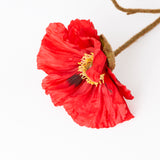 Poppy Flower, Meadow, (Artificial), Red, 90cm