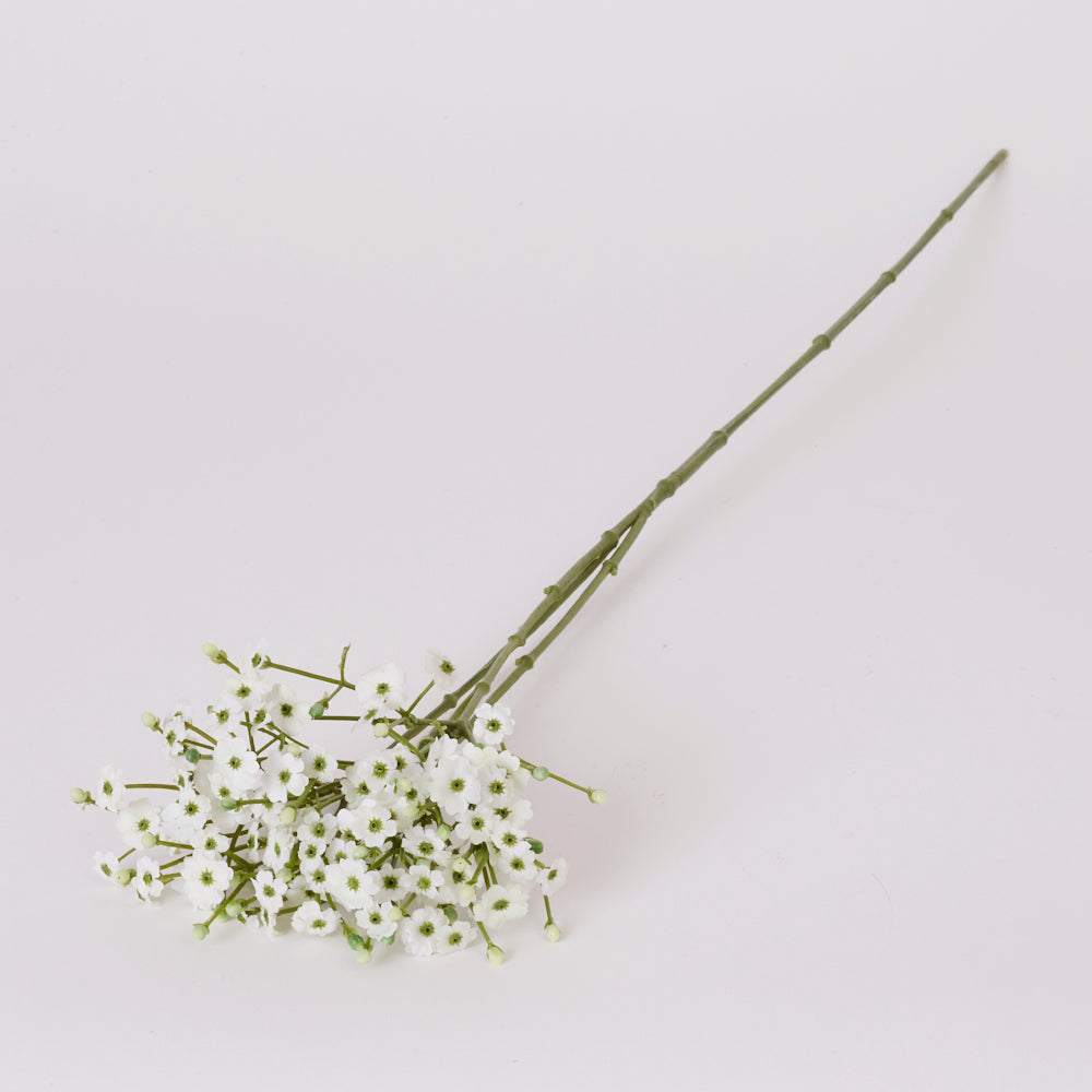 Gypsophila Spray, Artificial, White, 65cm