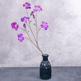 Petunia Spray (Silk-ka), Purple, 95cm