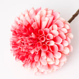 Dahlia Stem (Silk-ka), Artificial, Pink/Beauty, 64cm