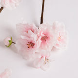 Blossom spray (Silk-ka), Artificial, light pink, 84cm