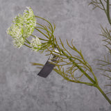 Queen Anne's Lace Spray (Silk-ka), Artificial, White, 84cm