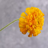 Marigold Spray (Silk-ka), Artificial, Yellow, 91cm