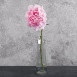 Peony Stem (Silk-ka), Artificial, Pink, 57cm