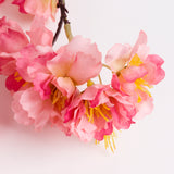 Blossom spray (Silk-ka), Artificial, pink, 63cm