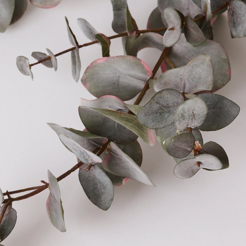 Eucalyptus Spray (Silk-ka), Artificial, Grey 105cm