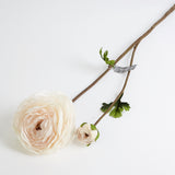 Ranunculus Spray (Silk-ka), Artificial, Light Pink, 65cm