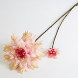 Dahlia Spray (Silk-ka), Artificial, Pink, 102cm