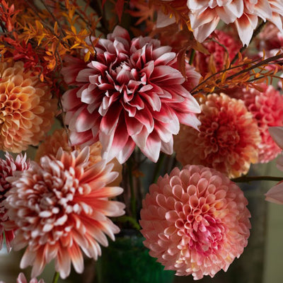Chrysanthemum (Silk-ka), Artificial, Pink, 78cm – Atlas Flowers
