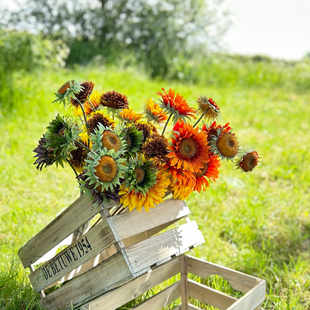 Faux Sunflower Stem